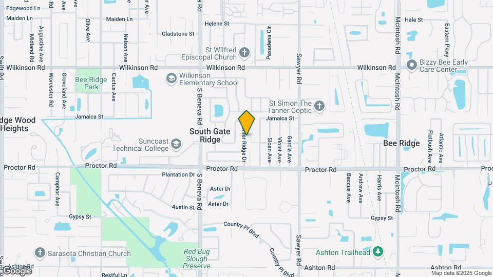 4645 Hunter Ridge Dr Map and Location Details