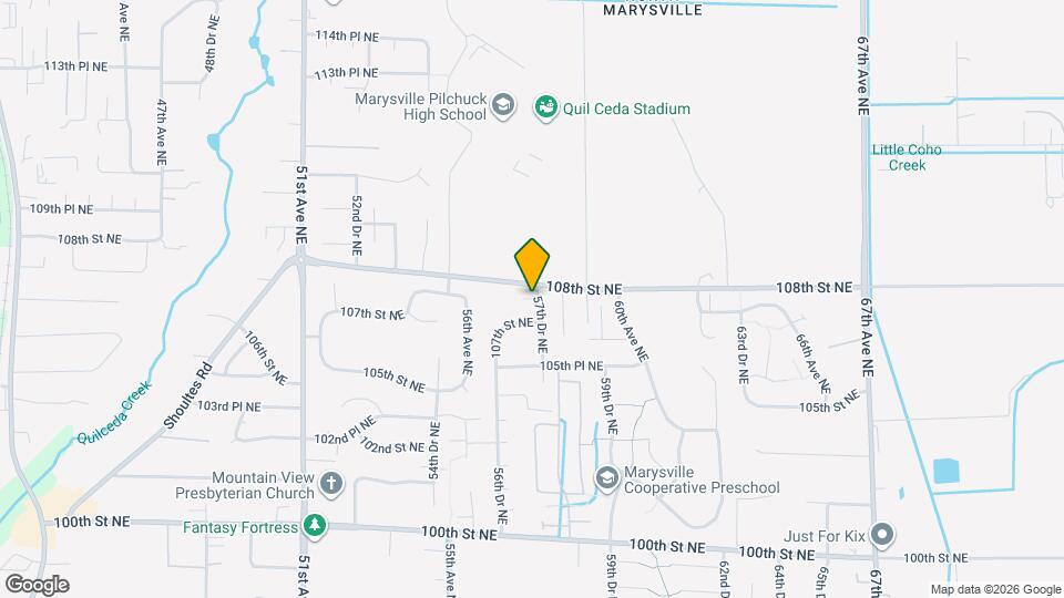 5616 107th Pl NE Mapa y Detalles de la Ubicación