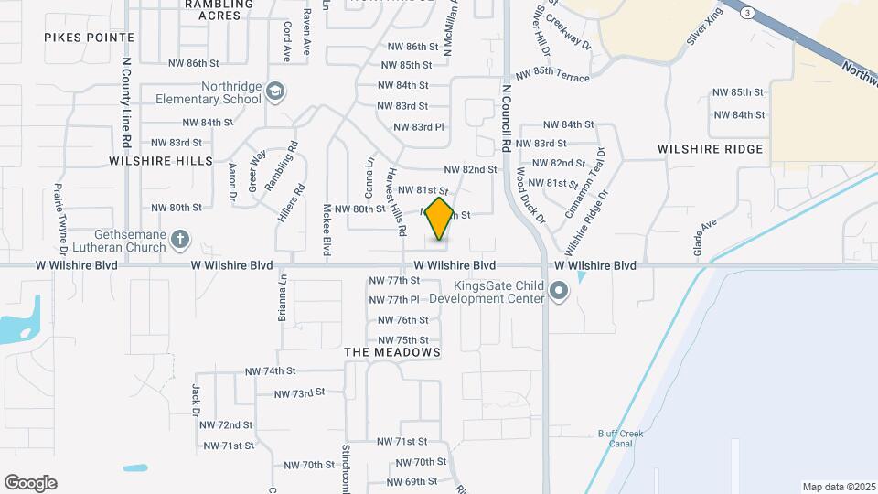 7903 Harvest Moon Rd Map and Location Details