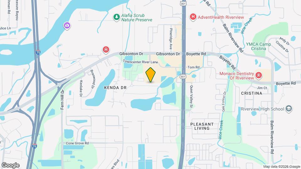 10433 Waterstone Dr Mapa y Detalles de la Ubicación