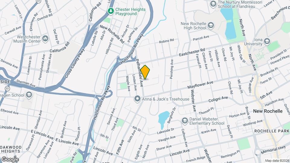 736 Pelhamdale Ave Map and Location Details