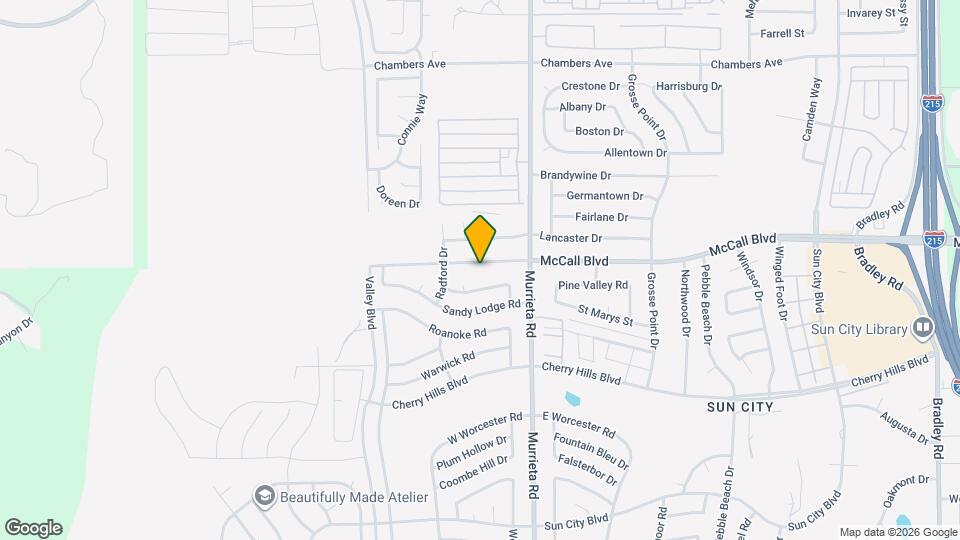 25861 McCall Blvd Map and Location Details