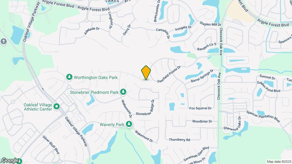 2908 Piedmont Manor Dr Map and Location Details