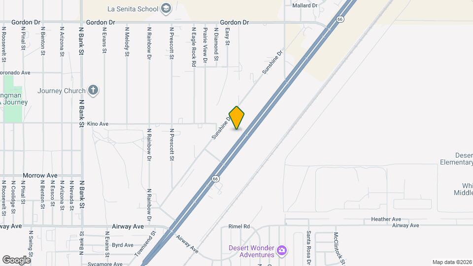 3801 E Andy Devine Ave Map and Location Details