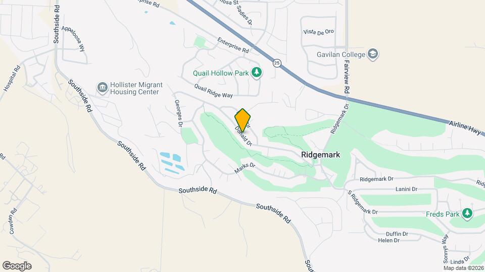 420 Donald Dr Map and Location Details