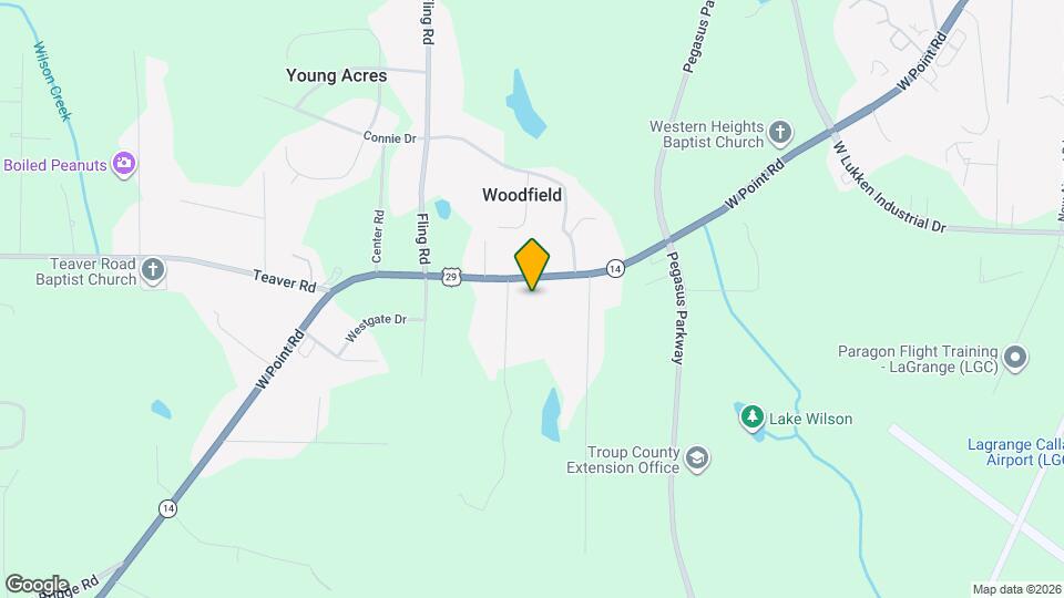 2725 West Point Rd Mapa y Detalles de la Ubicación