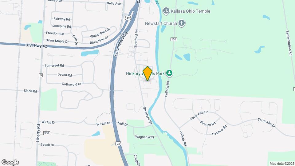 1421 Wabash Ave Map and Location Details