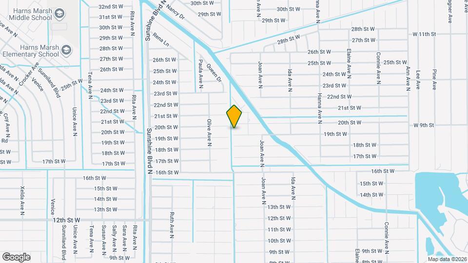 3018 19th St W Map and Location Details