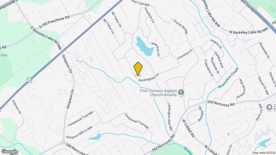 4299 Buckingham Pl Map and Location Details