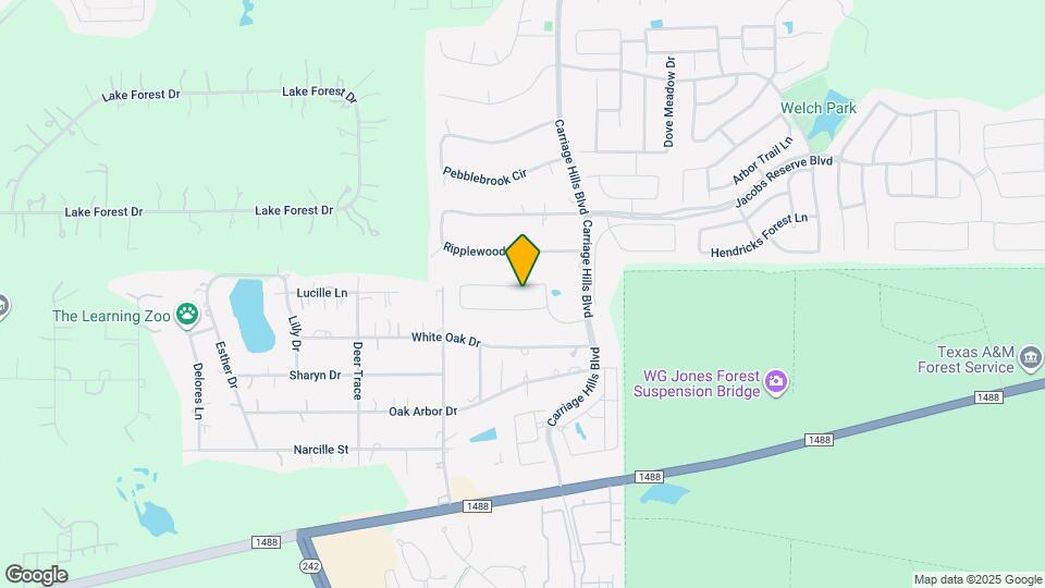 2431 Garden Falls Dr Map and Location Details