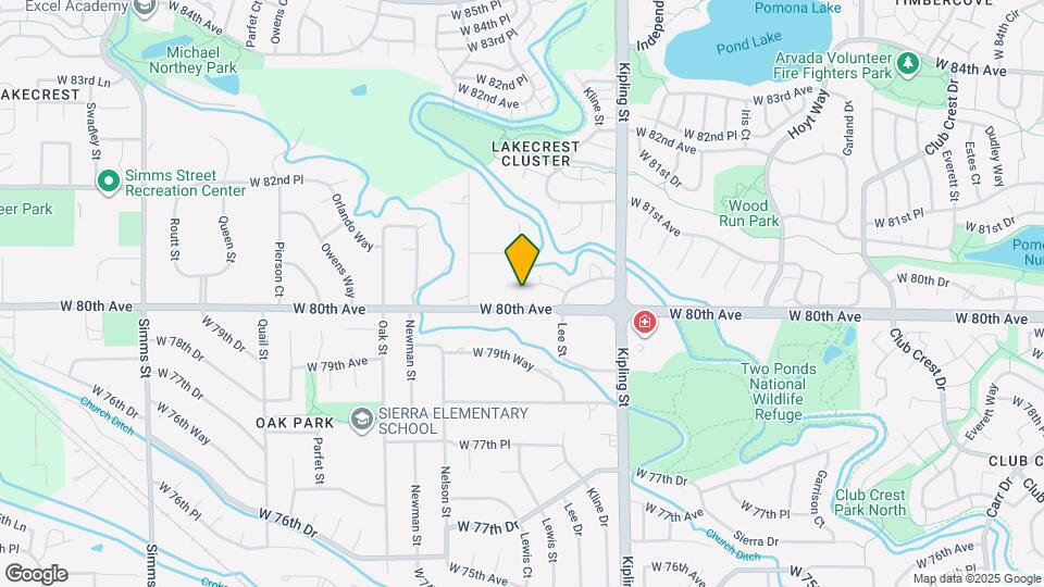 10332 W 80th Dr Map and Location Details