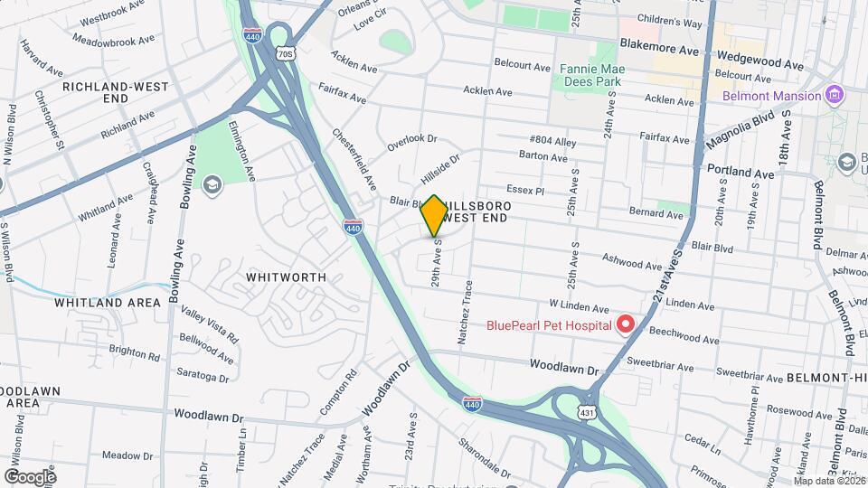 2901 Westmoreland Dr Map and Location Details