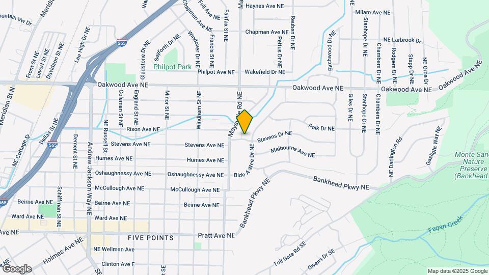 900 Stevens Ct NE Map and Location Details