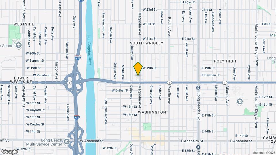 1831 Magnolia Ave Mapa y Detalles de la Ubicación