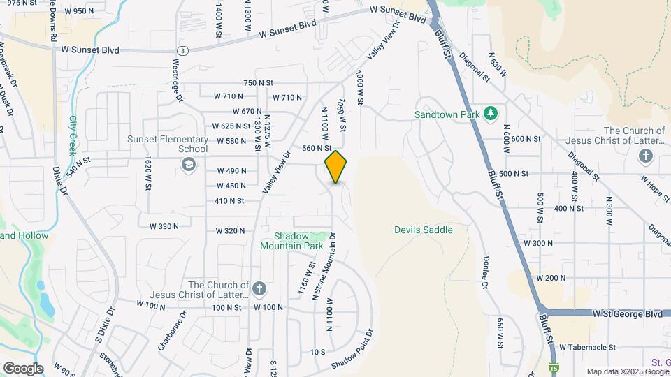 438 N Stone Mountain Dr Map and Location Details
