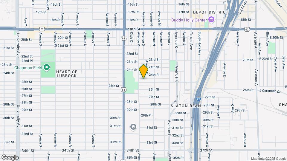 1518 25th St Map and Location Details