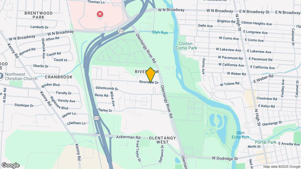 547 Riverview Dr Map and Location Details