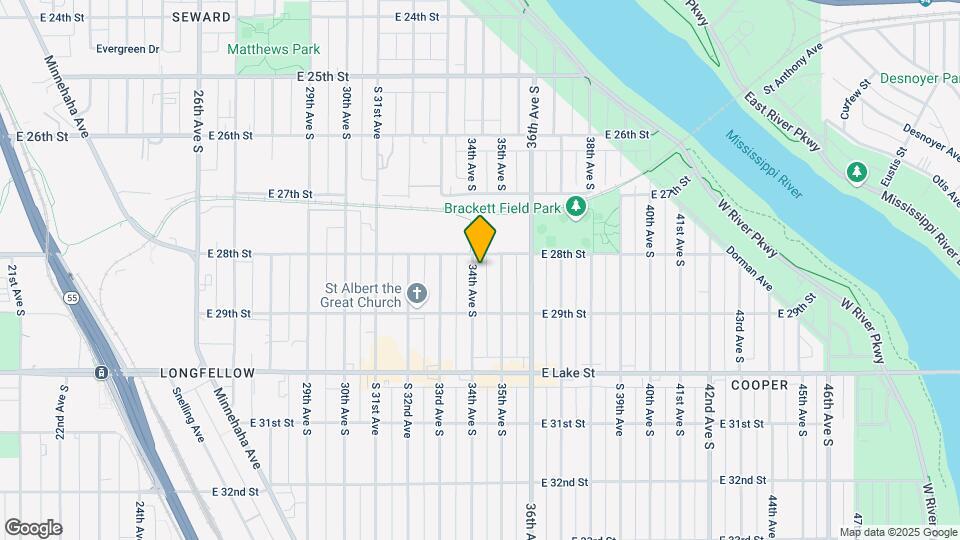 2813 34th Ave S Map and Location Details