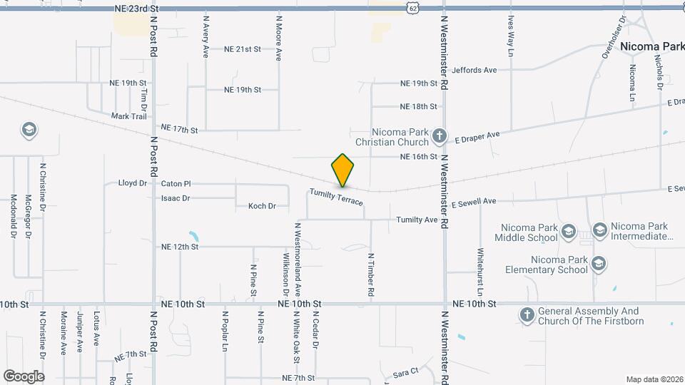 10601 Tumilty Terrace Map and Location Details