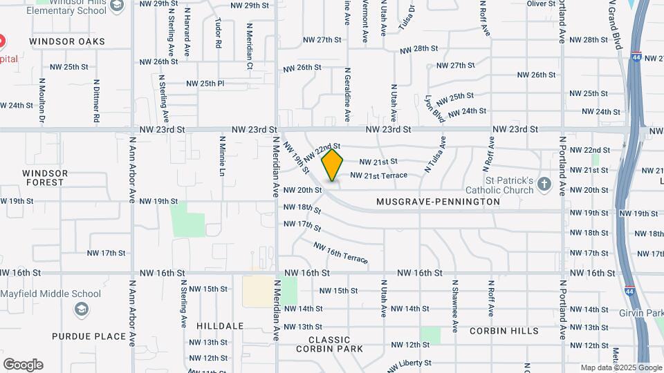 4337 NW 20th St Map and Location Details