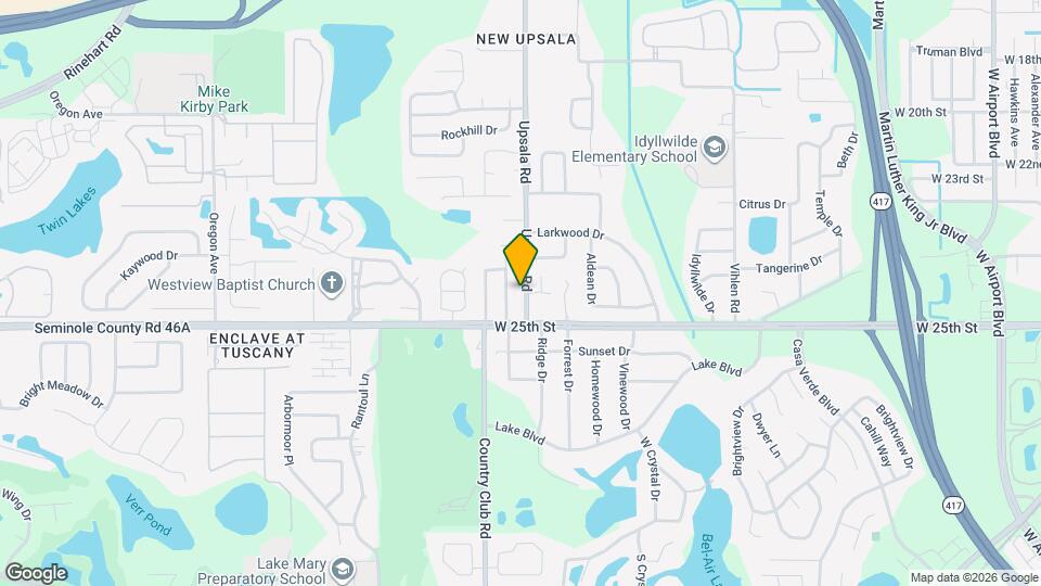 124 Upsala Rd Map and Location Details