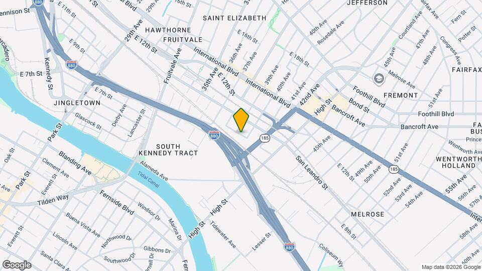 3909 Wattling St Map and Location Details