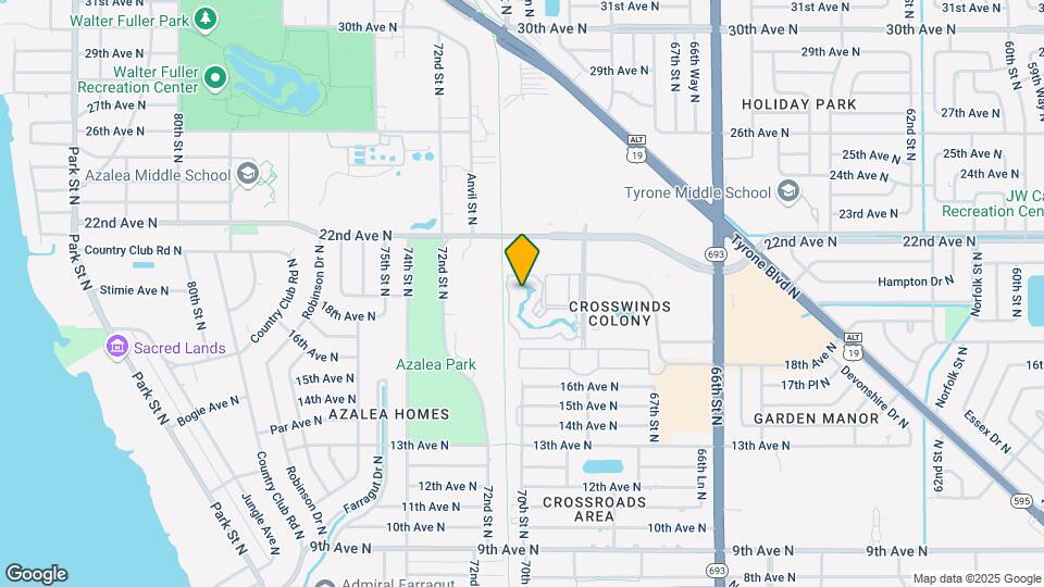 6924 Stonesthrow Cir N Map and Location Details
