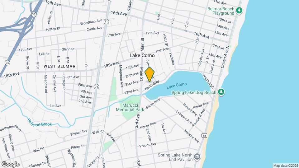 606 North Blvd Map and Location Details