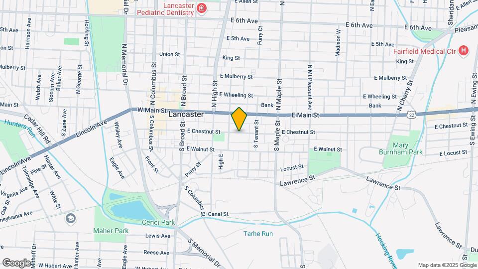 322 E Chestnut St Map and Location Details