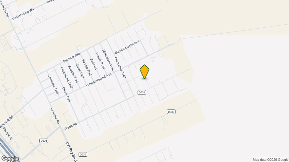 2321 Webb Rd Map and Location Details