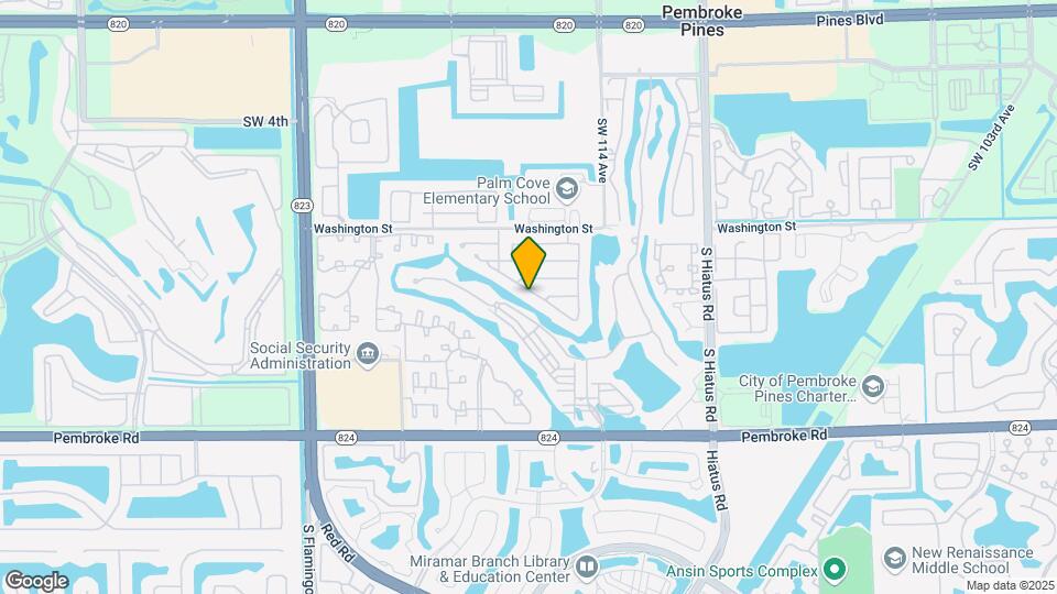 11610 SW 12th St Map and Location Details