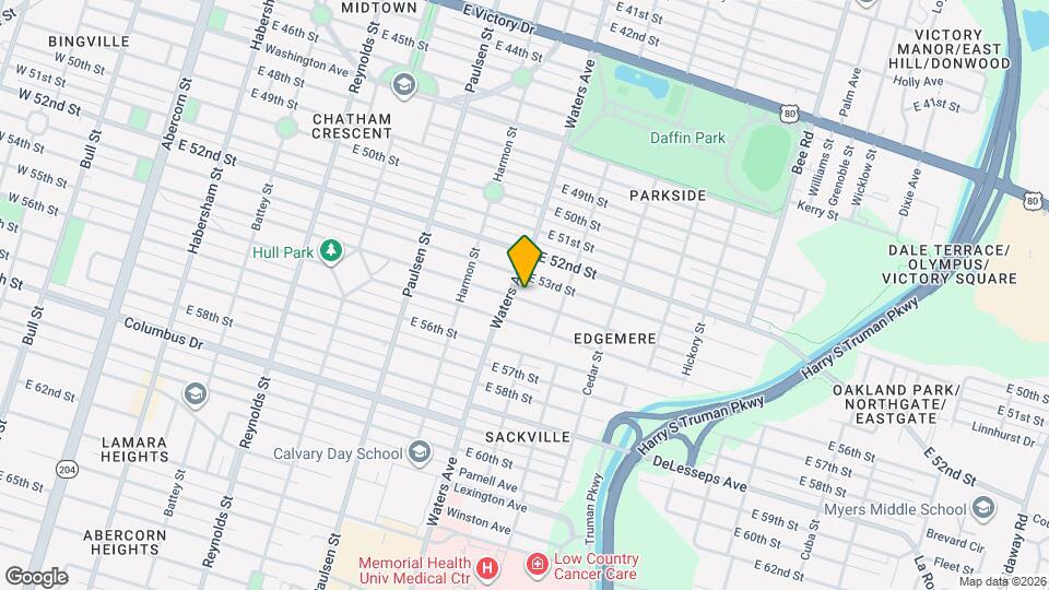 1108 E 54th St Map and Location Details