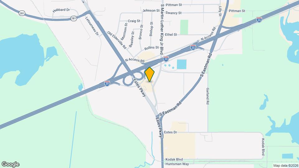 Furnished Studio-Longview Map and Location Details