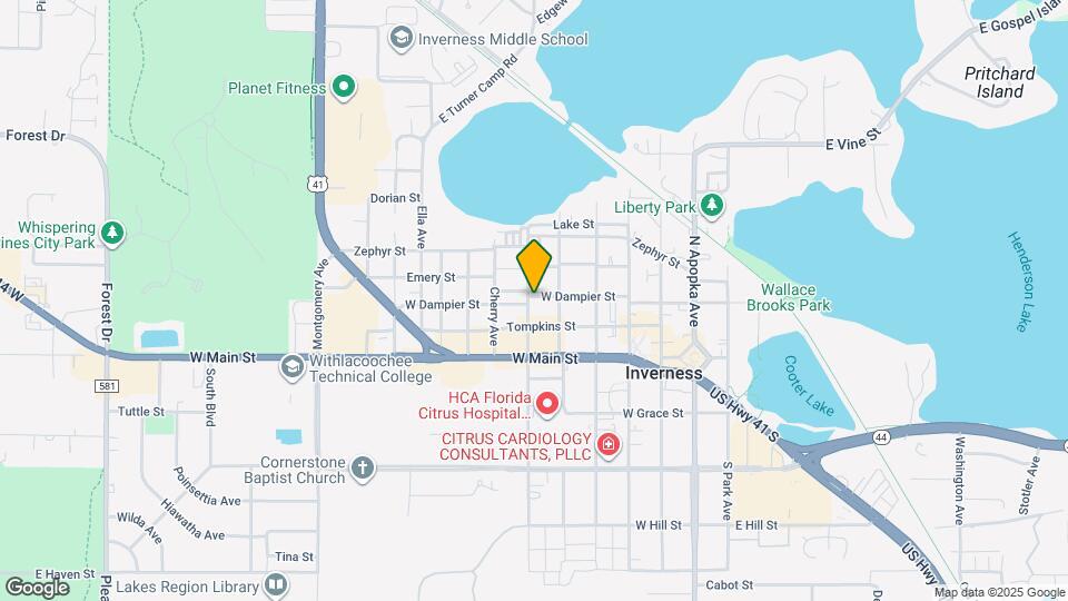 122 N Line Ave Mapa y Detalles de la Ubicación