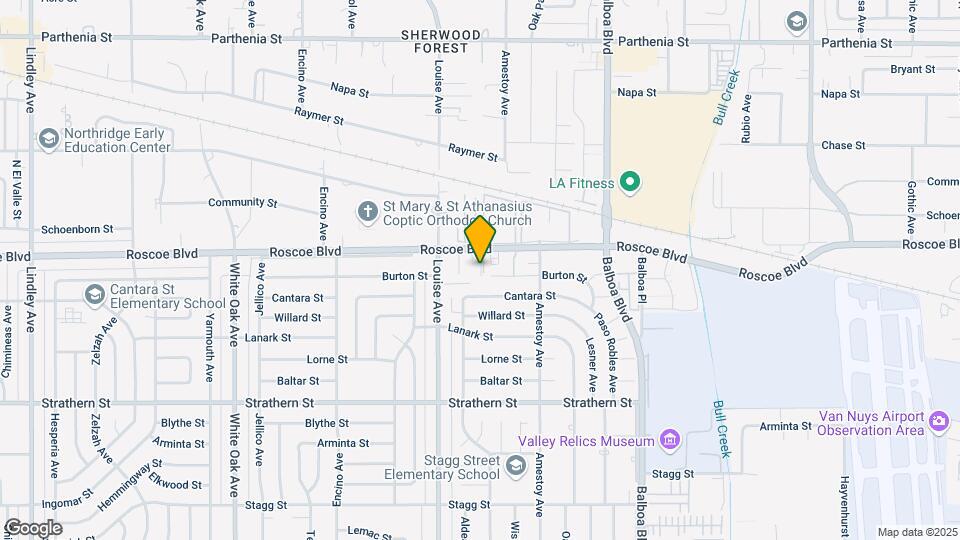 17210 W Roscoe Blvd Map and Location Details