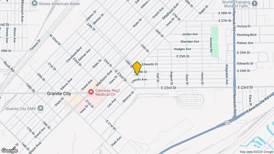 2127 Lincoln Ave-Unit -Unit 1 Map and Location Details
