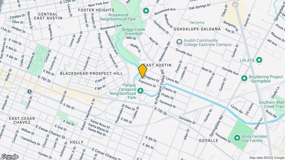 2604 Francisco St Map and Location Details