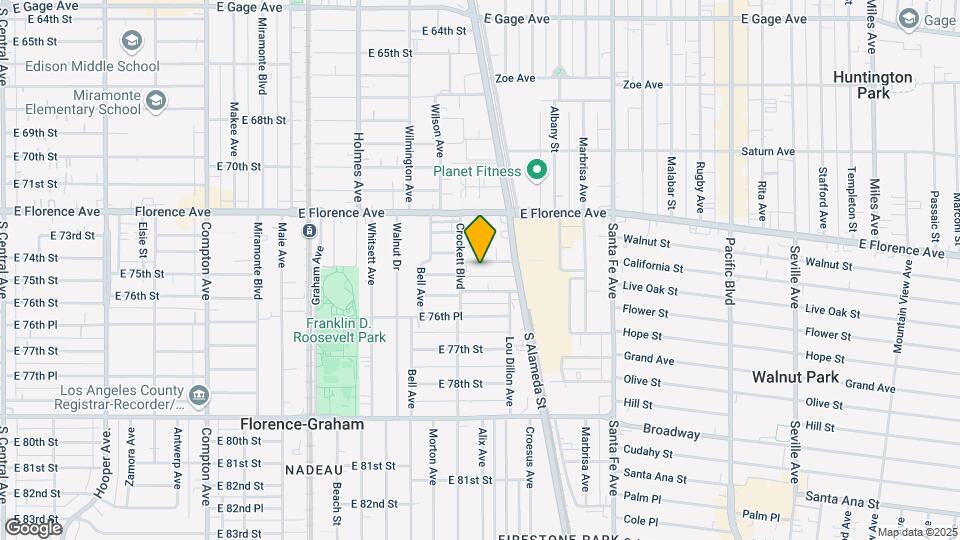 2022 E 74th St Map and Location Details