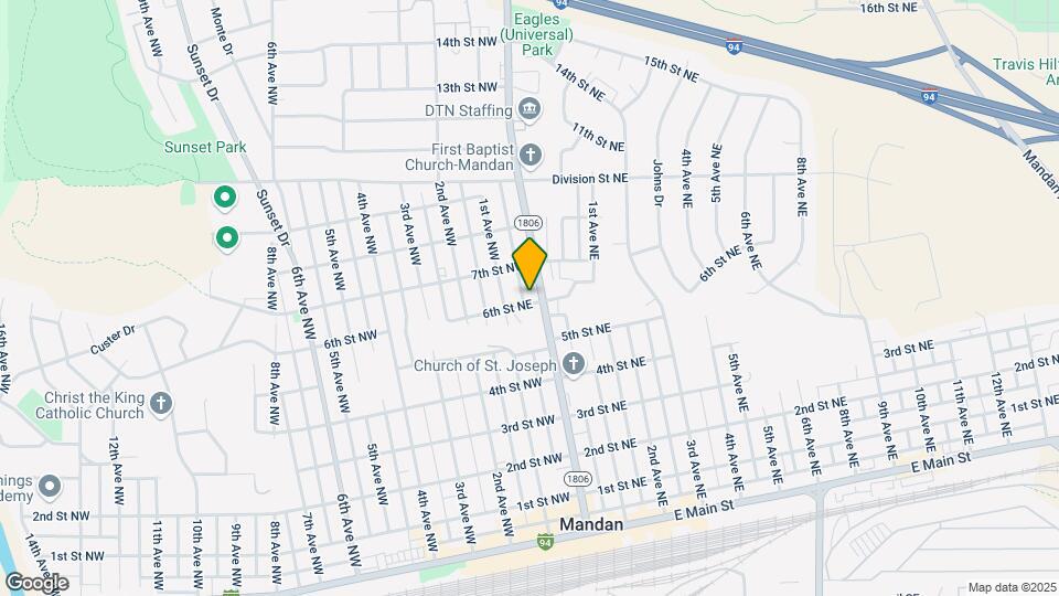 104 6th St NE Map and Location Details