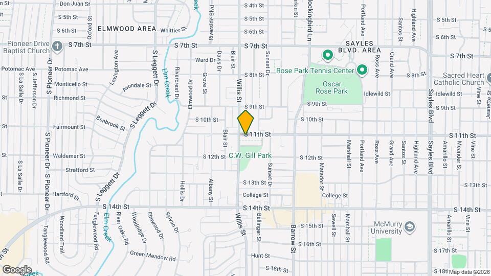 3241 S 11th St Map and Location Details