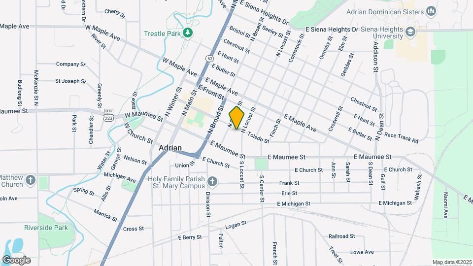 320 Toledo St Map and Location Details