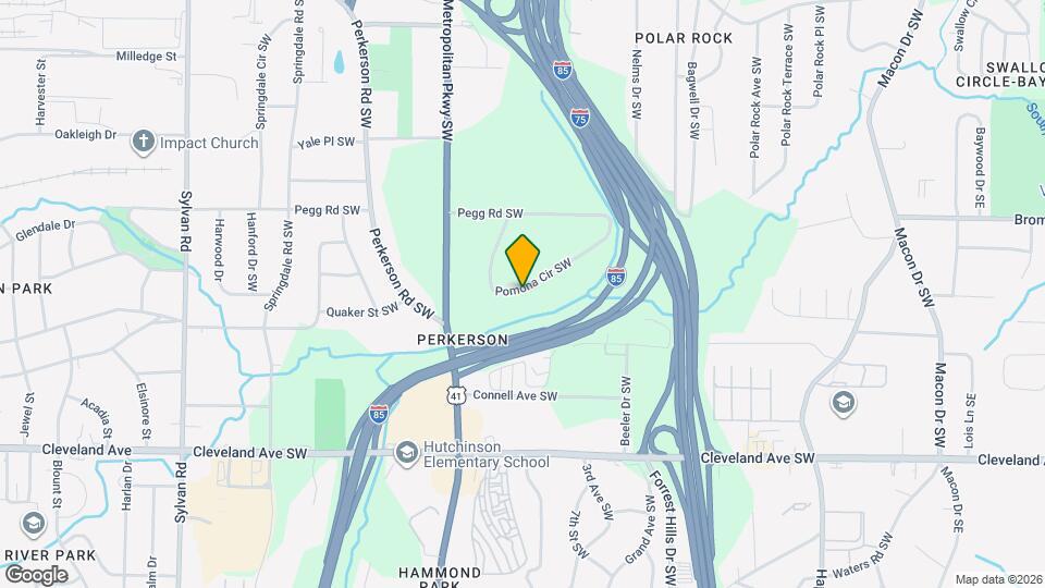 488 Pomona Cir SW Map and Location Details
