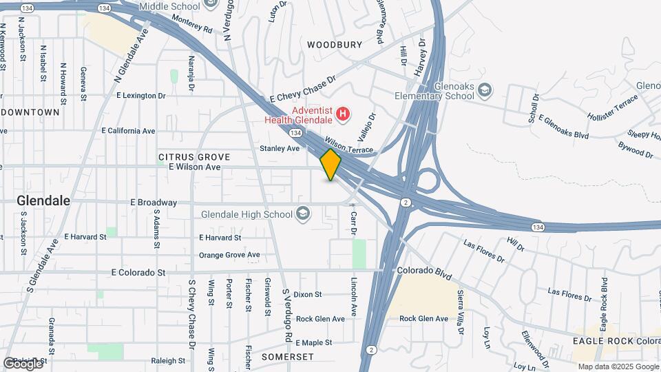 1526 E Wilson Ave, Unit Studio Apartment Map and Location Details