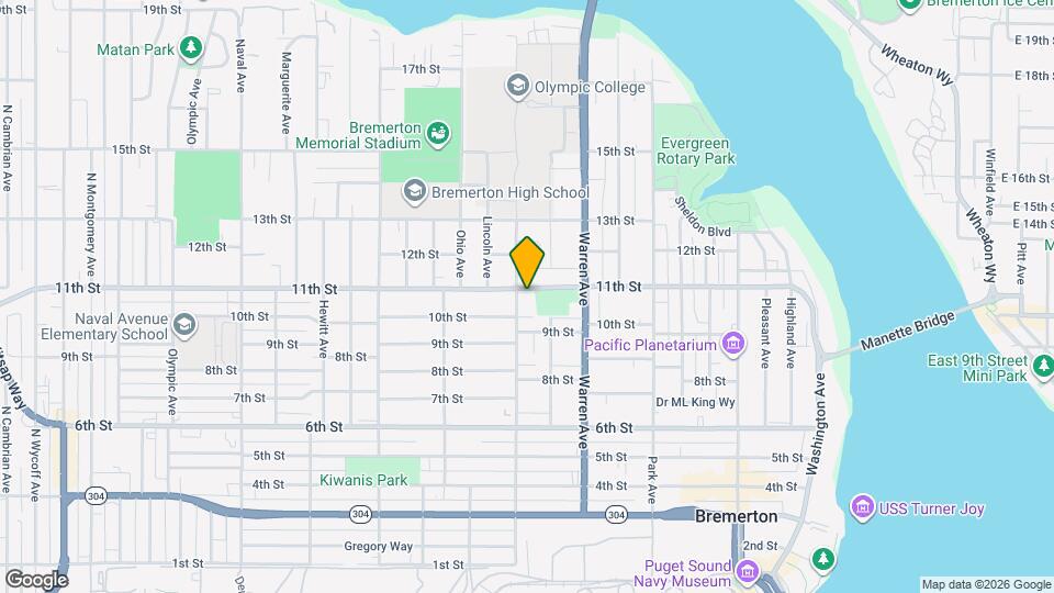 1115 11th St Map and Location Details
