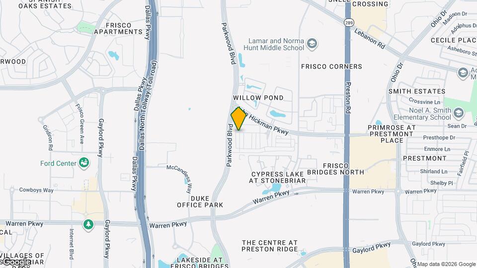 4254 Shavano Dr Mapa y Detalles de la Ubicación