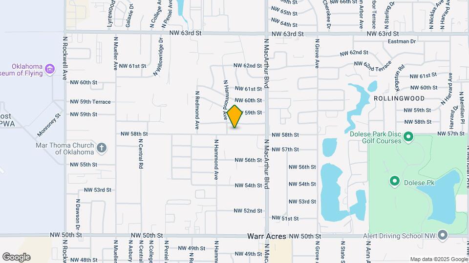 5949 NW 58th St Map and Location Details