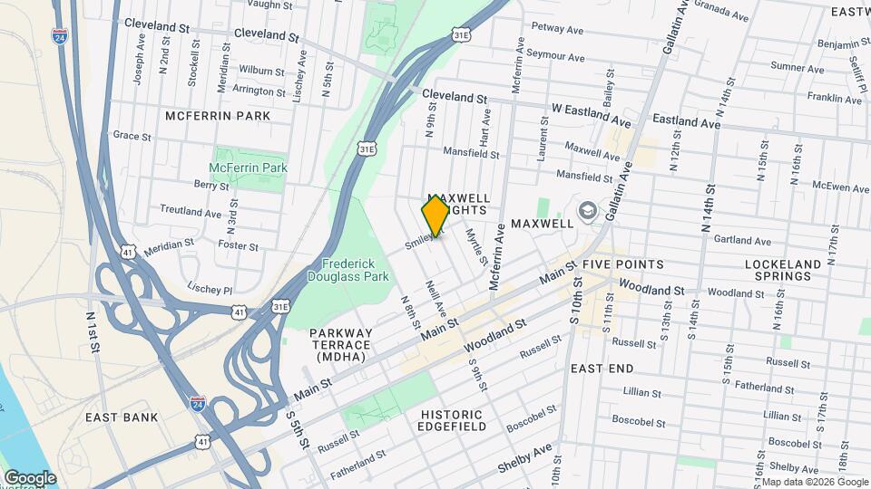 206 N 9th St Mapa y Detalles de la Ubicación