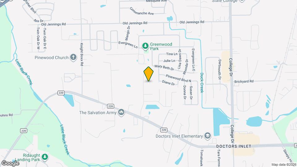 3255 Hammock Cove Ct Map and Location Details
