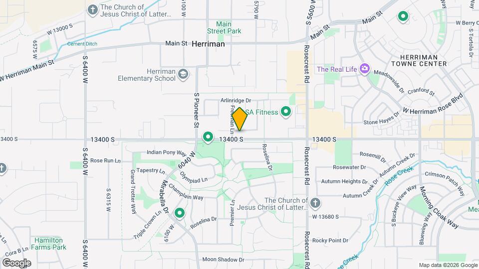 5843 W La Rieta Dr Map and Location Details