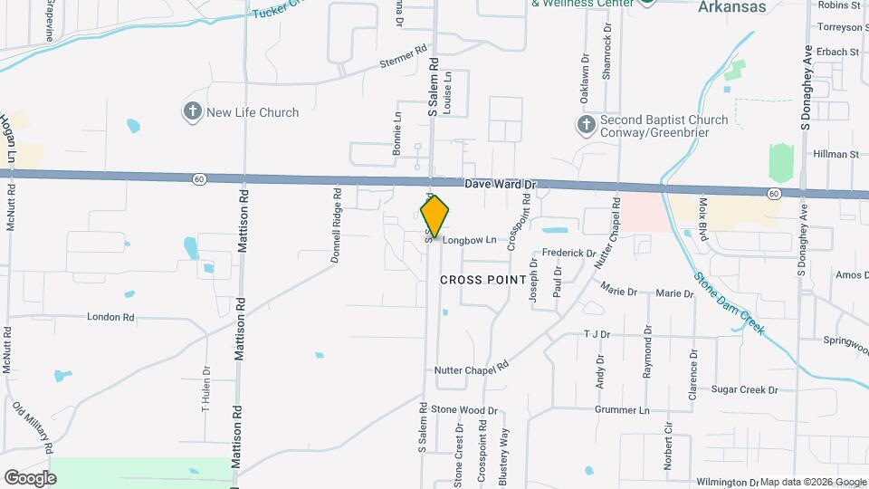 905 Wineberry Rd Map and Location Details